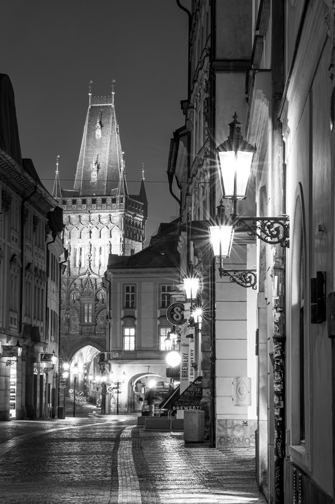 Prague black and white photograph 10